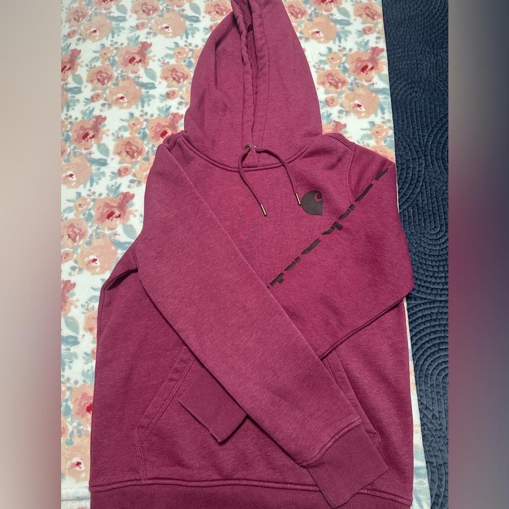 Gently used Carhartt hoodie size Small